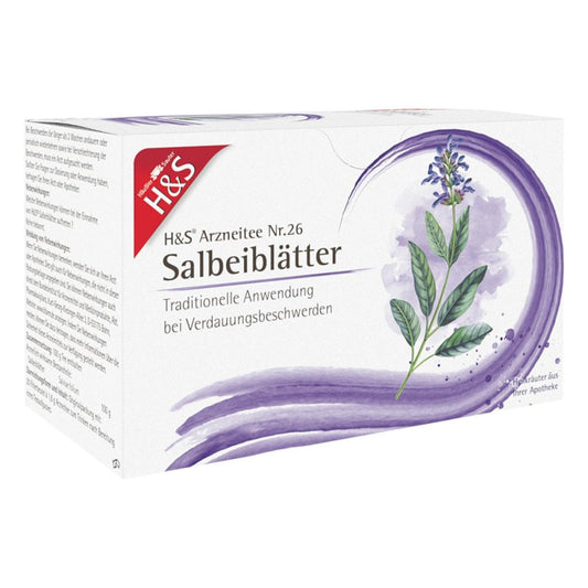 H&S Salbeiblätter Tee Filterbeutel (20X1.6 g)