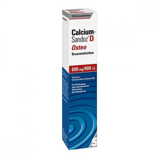 Calcium Sandoz D Osteo Brausetabletten (20 stk)