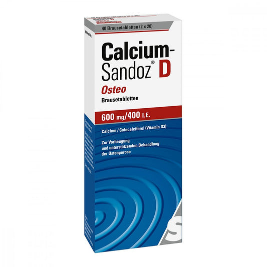 Calcium Sandoz D Osteo Brausetabletten (40 stk)
