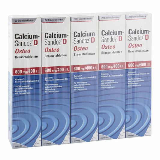 Calcium Sandoz D Osteo Brausetabletten (100 stk)