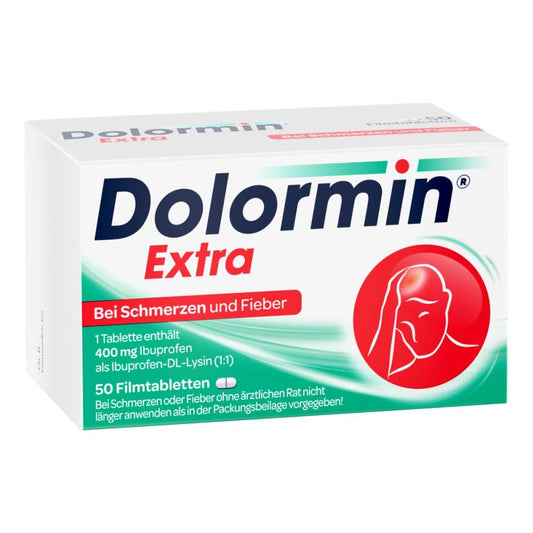 Dolormin Extra Filmtabletten (50 stk)