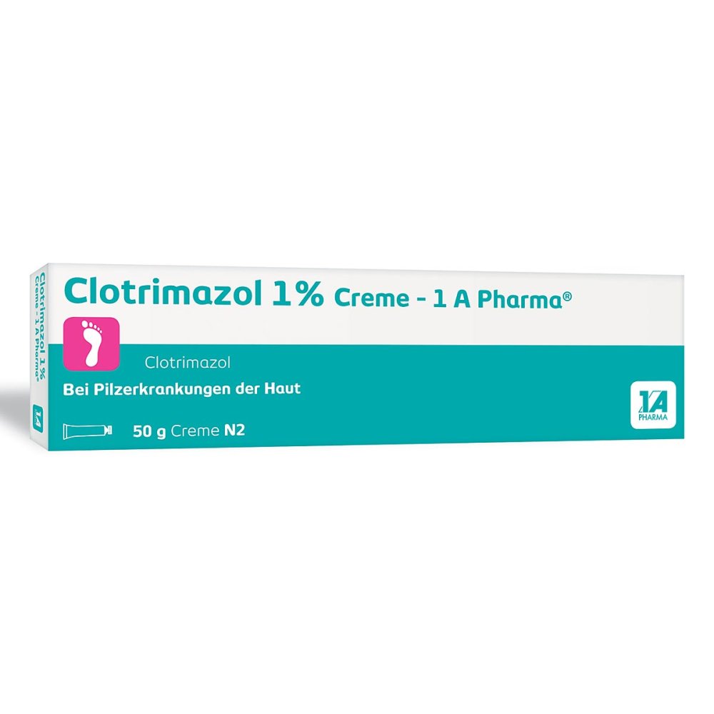 Clotrimazol 1% Creme-1a Pharma (50 g)