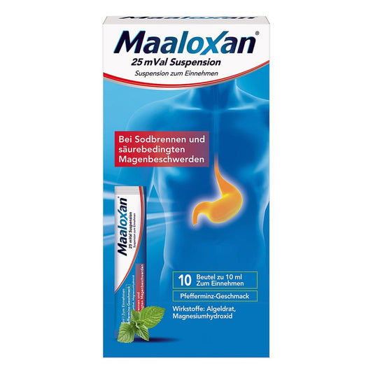 Maaloxan 25 Mval Suspension (10X10 ml)