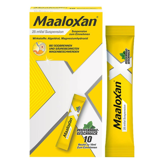 Maaloxan 25 Mval Suspension (10X10 ml)
