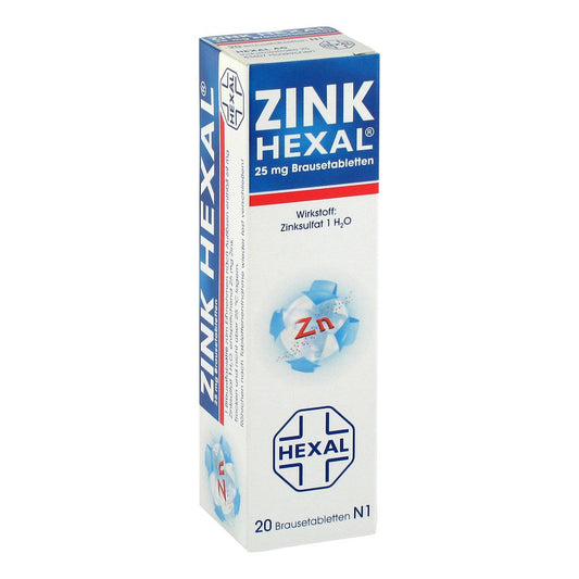 Zink Hexal Brausetabletten (20 stk)
