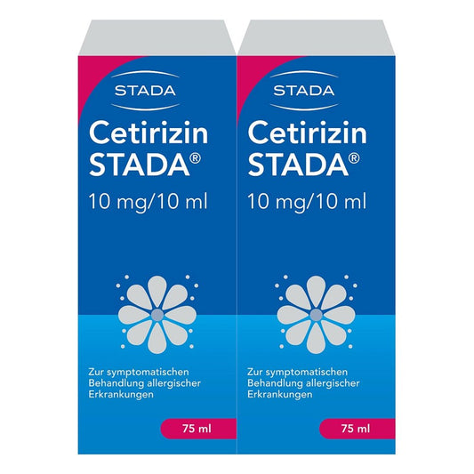 Das Produktfoto zeigt Cetirizin Stada Saft 10 Mg/10 Ml (75 ml) PZN 02418146