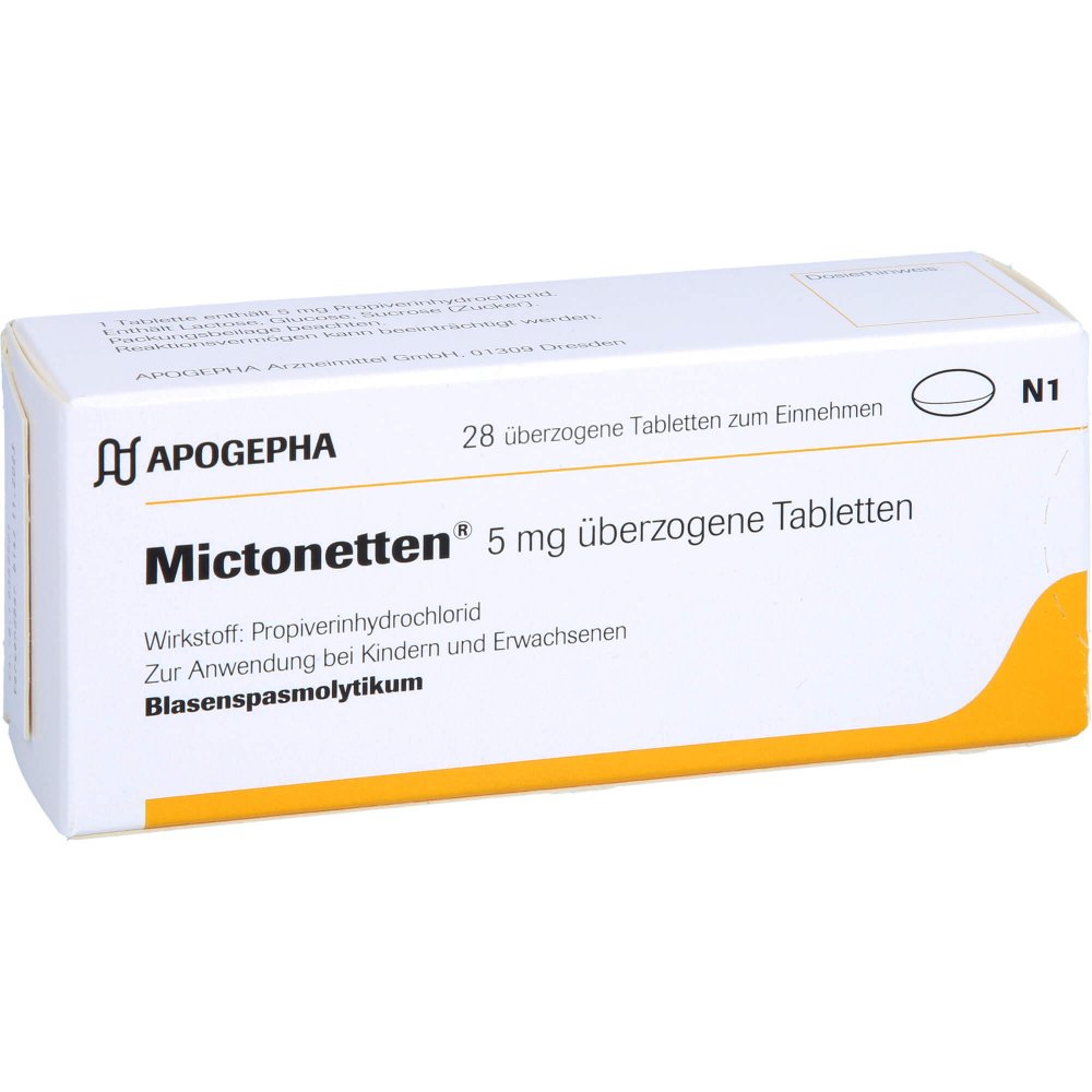 Das Produktfoto zeigt Mictonetten Überzogene Tabletten (28 stk) PZN 02418809