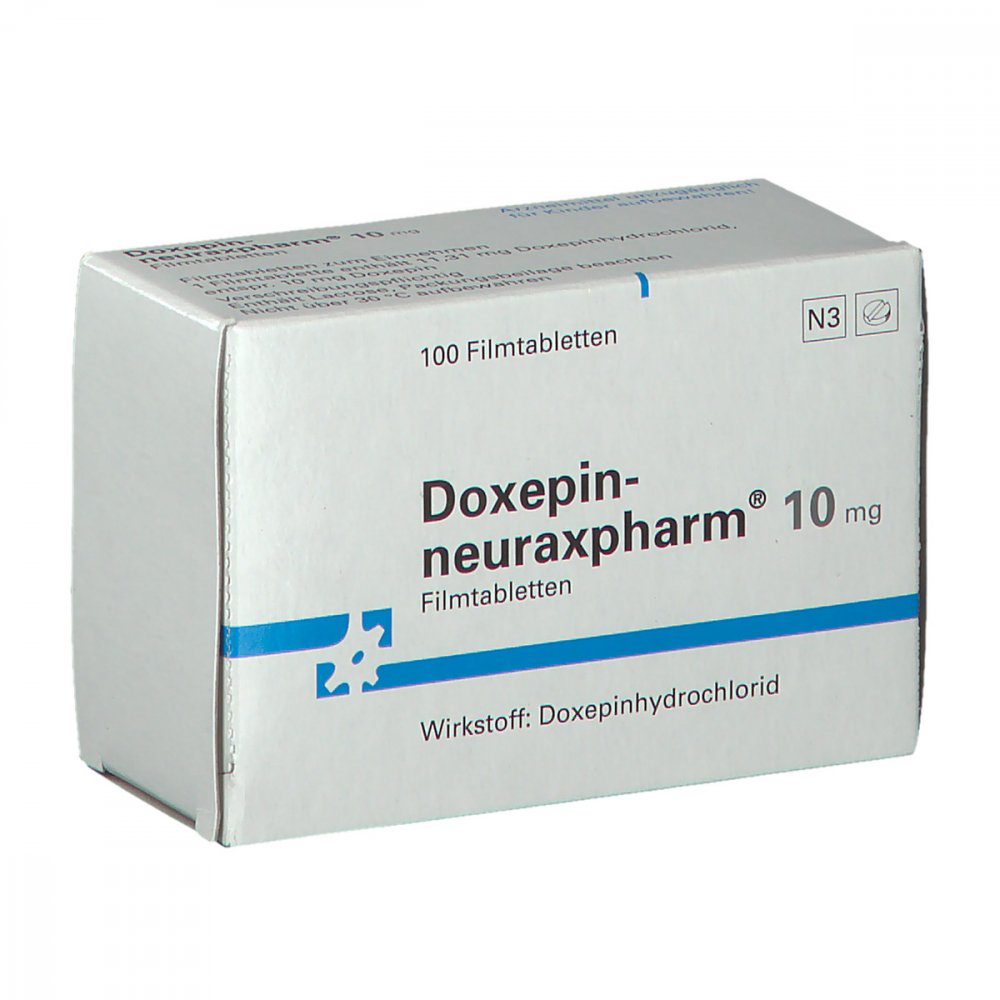 Doxepin-Neuraxpharm 10 Mg Filmtabletten (100 stk)