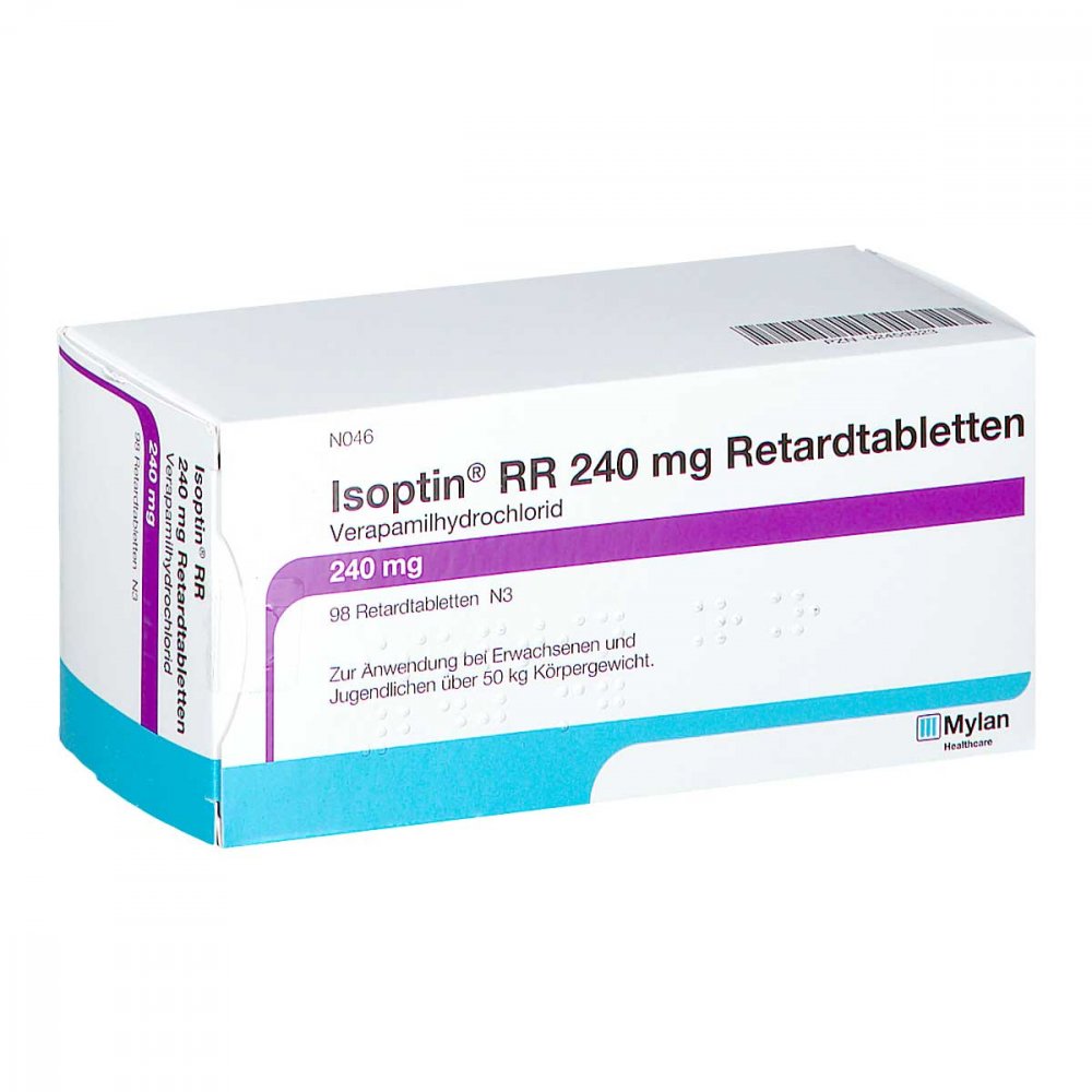 Isoptin Rr 240 Mg Retardtabletten (98 stk)