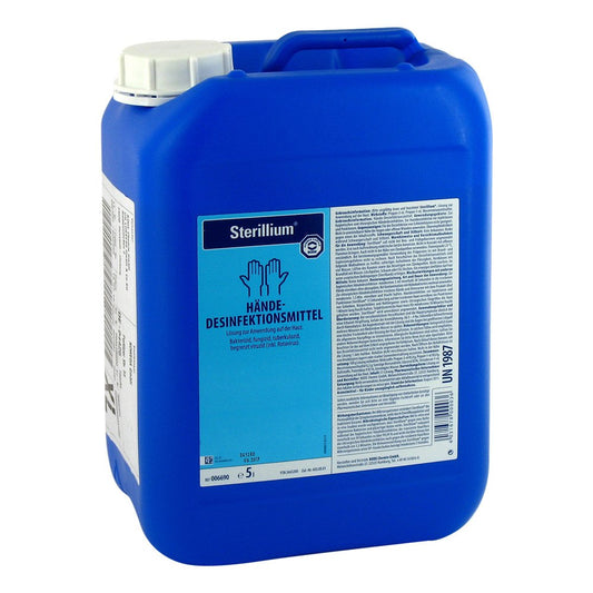 Das Produktfoto zeigt Sterillium Händedesinfektion Lösung (5 l) PZN 02465200