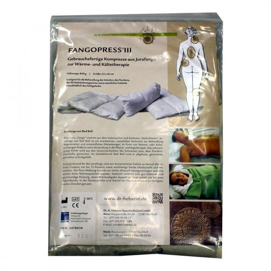 Das Produktfoto zeigt Fangopress Kompressen Gr.Iii 23x40 Cm (1 stk) PZN 02478036