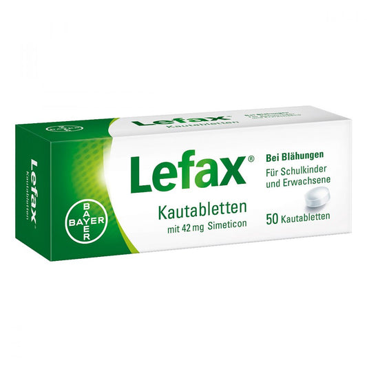 Lefax Kautabletten (50 stk)