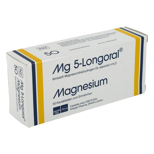 Mg 5 Longoral Kautabletten (50 stk)