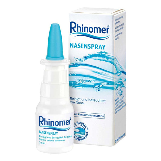 Das Produktfoto zeigt Rhinomer Nasenspray (20 ml) PZN 02506258
