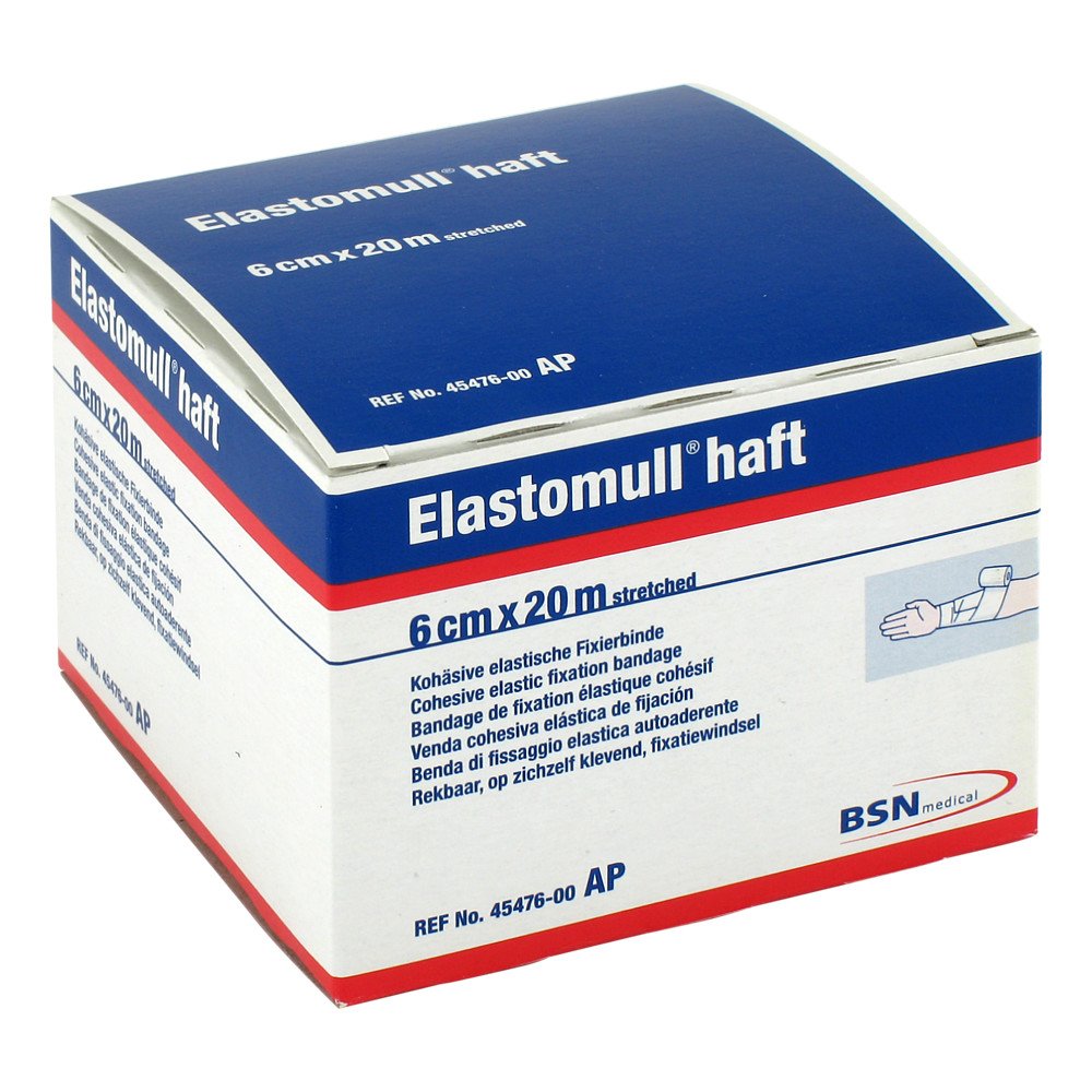 Elastomull Haft 6 Cmx20 M Fixierbinde (1 stk)