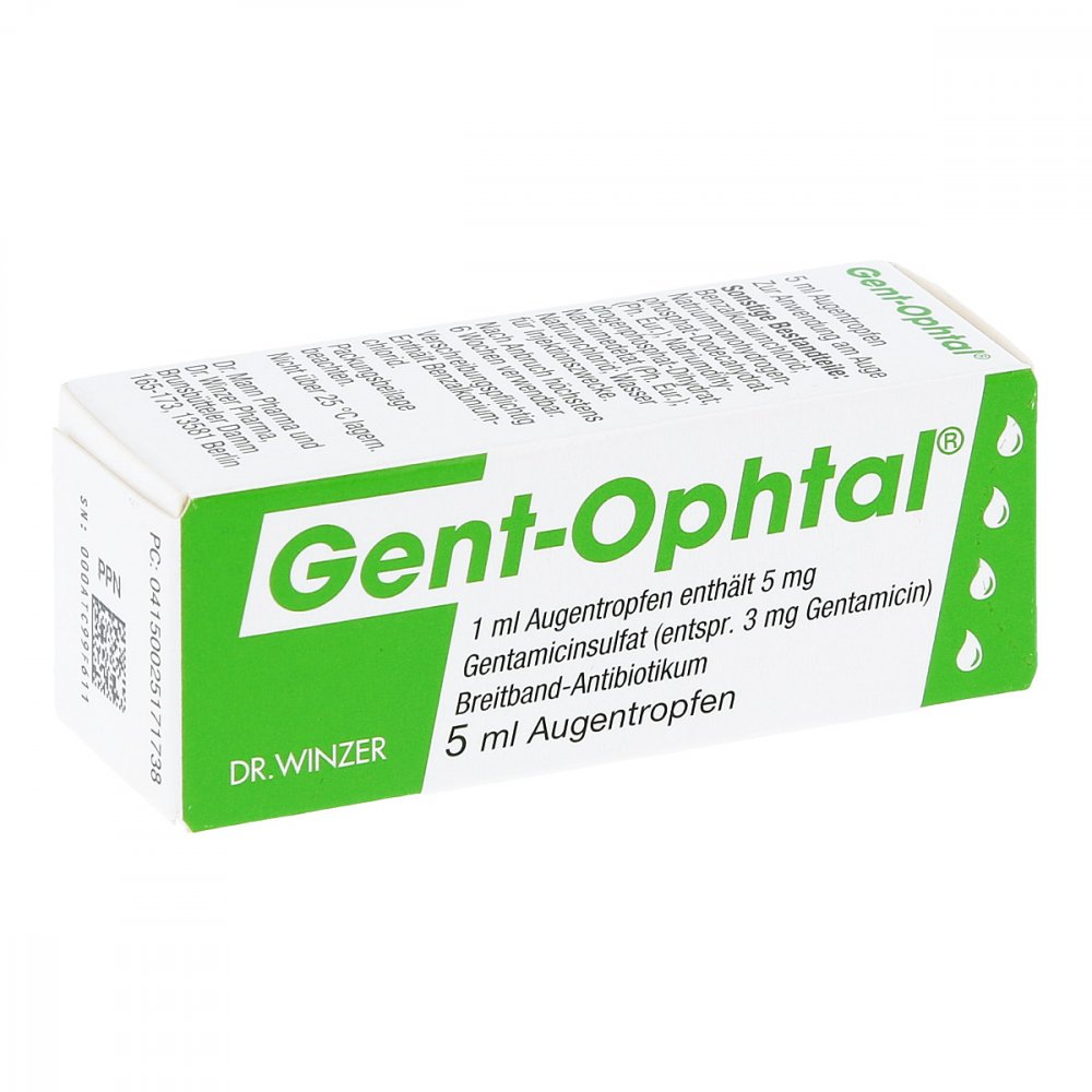 Gent Ophtal Augentropfen (5 ml)