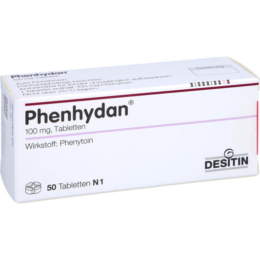 Das Produktfoto zeigt Phenhydan Tabletten (50 stk) PZN 02517411