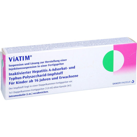 Das Produktfoto zeigt Viatim Fertigspritzen (1 stk) PZN 02528969