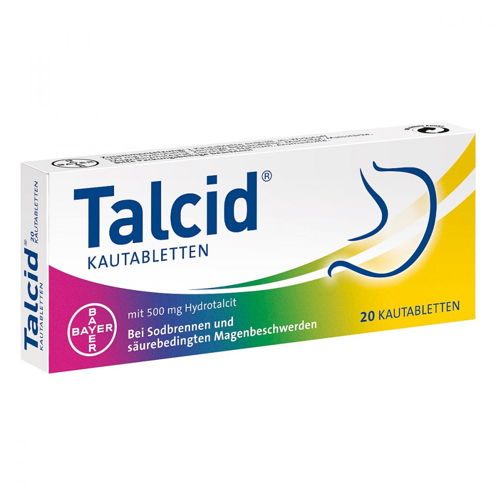 Talcid Kautabletten (20 stk)