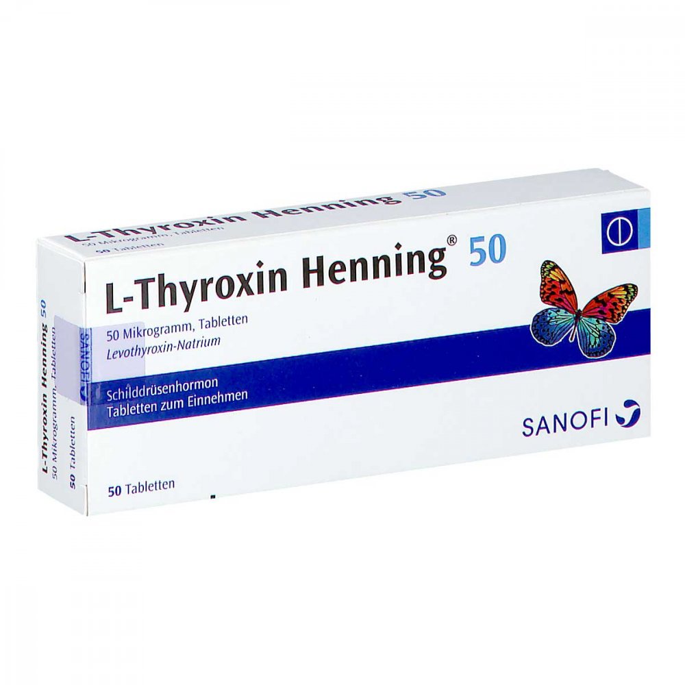 L-Thyroxin 50 Henning Tabletten (50 stk)