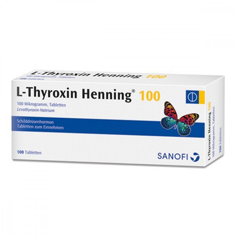 L-Thyroxin 100 Henning Tabletten (100 stk)