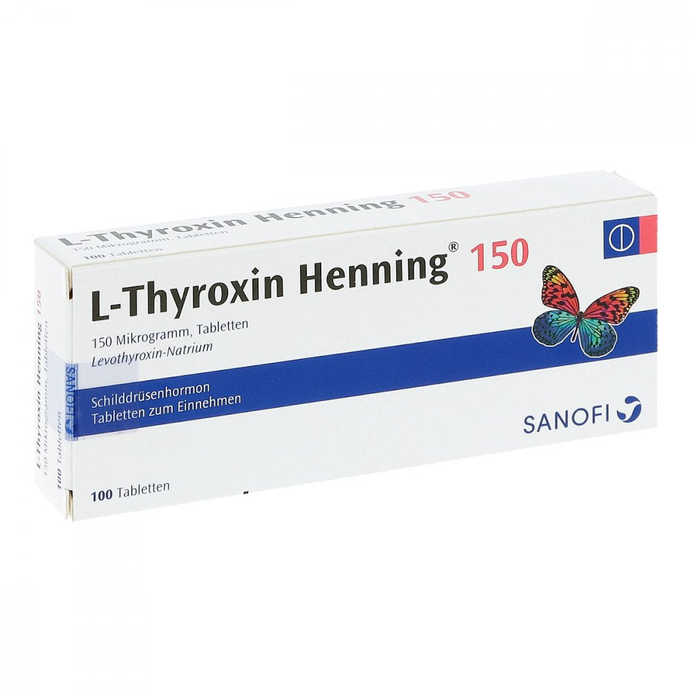 L-Thyroxin 150 Henning Tabletten (100 stk)