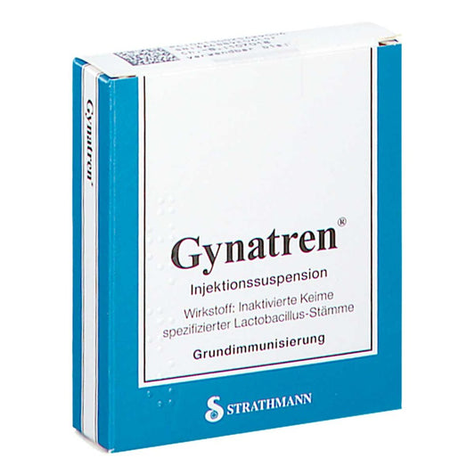 Das Produktfoto zeigt Gynatren Injektionssuspension (3 stk) PZN 02542900