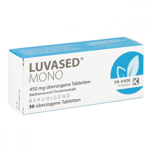 Das Produktfoto zeigt Luvased Mono Überzogene Tabletten (30 stk) PZN 02559042