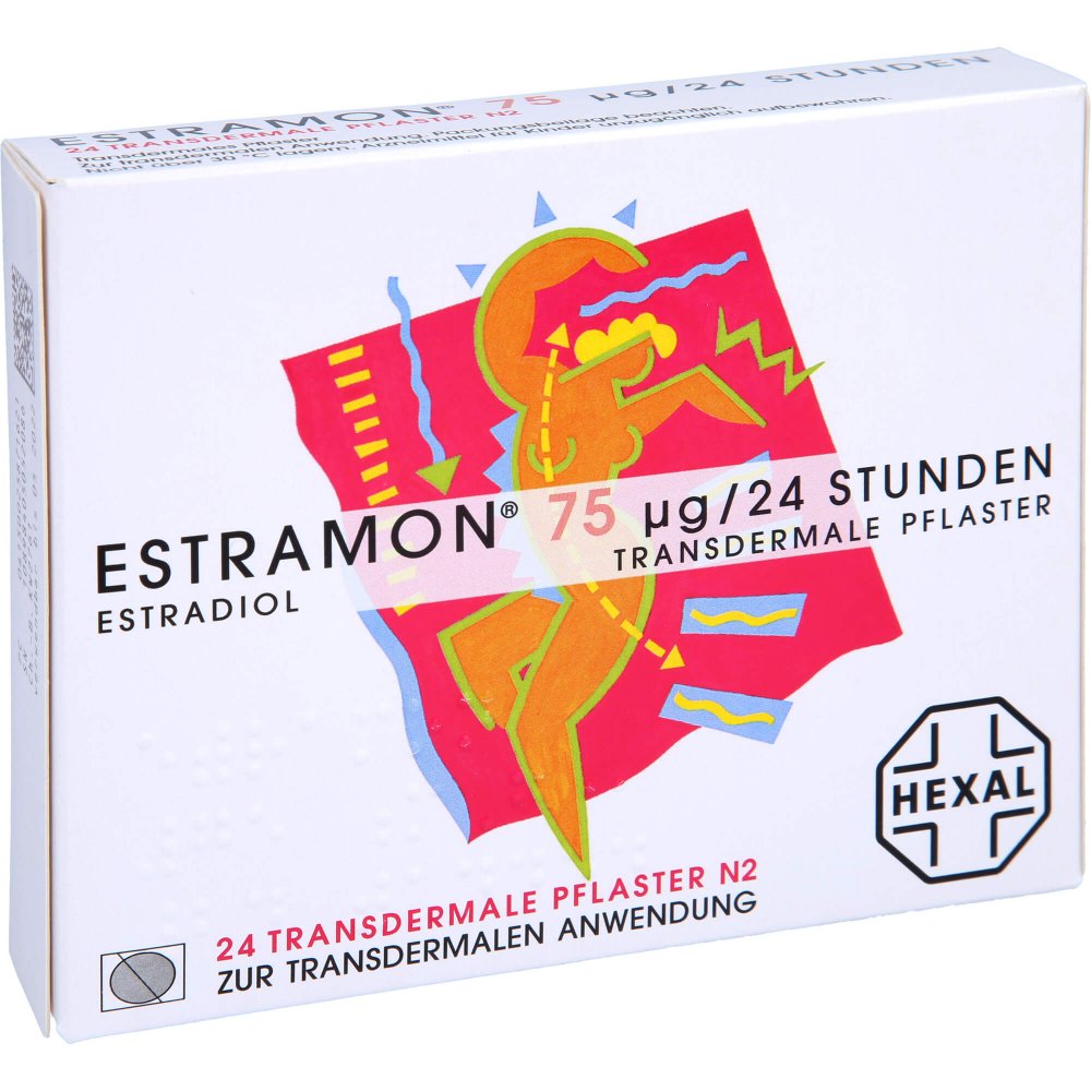 Estramon 75 Μg/24 Stunden Transdermale Pflaster (24 stk)