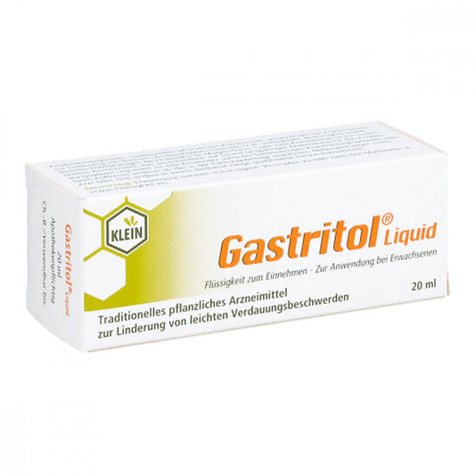 Das Produktfoto zeigt Gastritol Liquid Flüssigkeit Zum Einnehmen (20 ml) PZN 02640413
