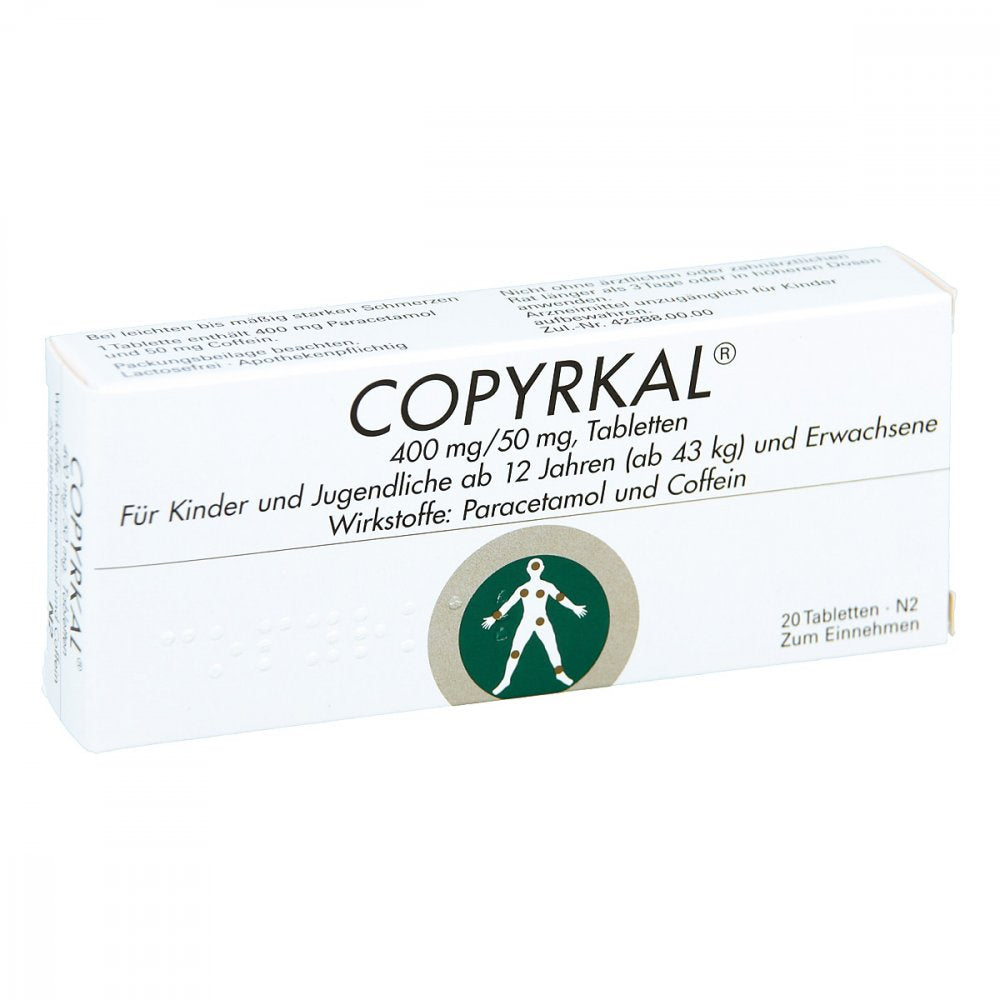 Das Produktfoto zeigt Copyrkal Tabletten (20 stk) PZN 02653290