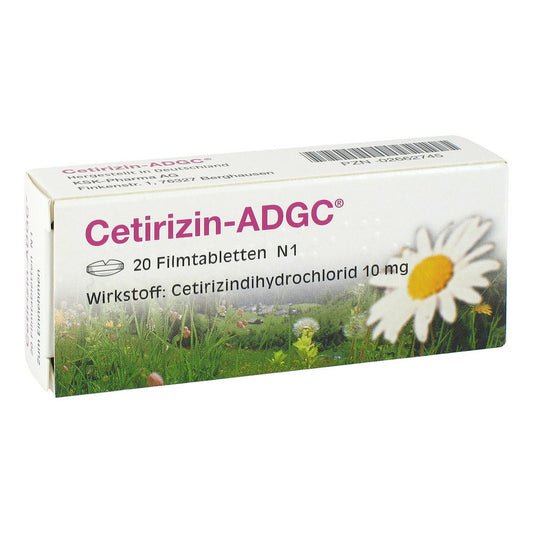 Cetirizin Adgc Filmtabletten (20 stk)