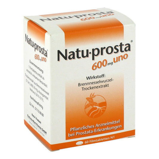 Natuprosta 600 Mg Uno Filmtabletten (60 stk)