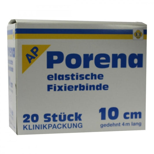Das Produktfoto zeigt Porena Hochelast.Fixierbinde 10 Cm (20 stk) PZN 02724825