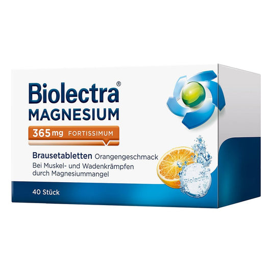 Biolectra Magnesium 365 Mg Fortissimum Orange (40 stk)