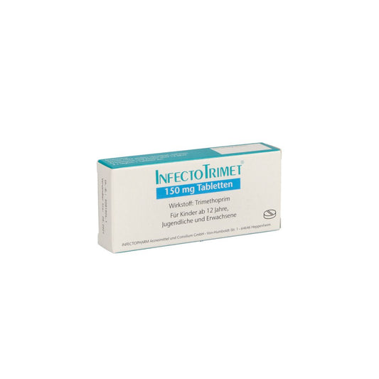 Das Produktfoto zeigt Infectotrimet 150 Mg Tabletten (10 stk) PZN 02736113
