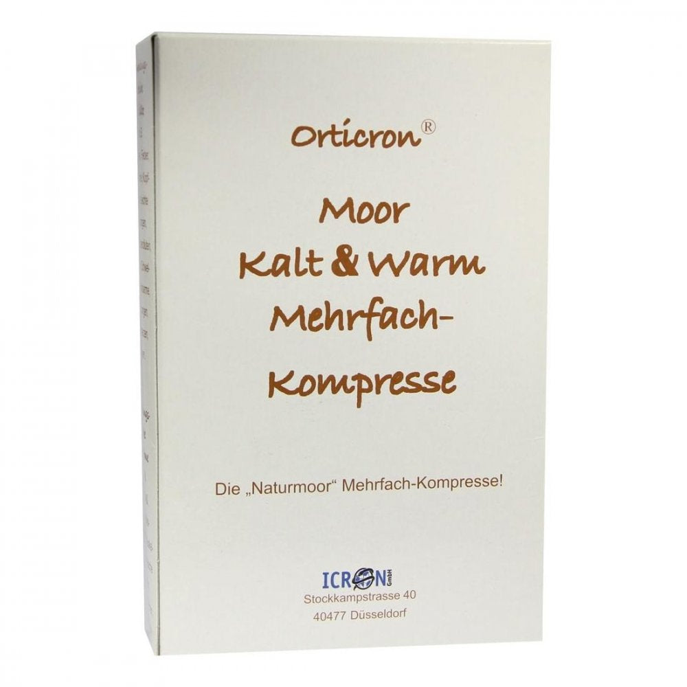 Das Produktfoto zeigt Moor Kalt+Warm Mehrfachkompr.Orticron 12x29 Cm (1 stk) PZN 02749216