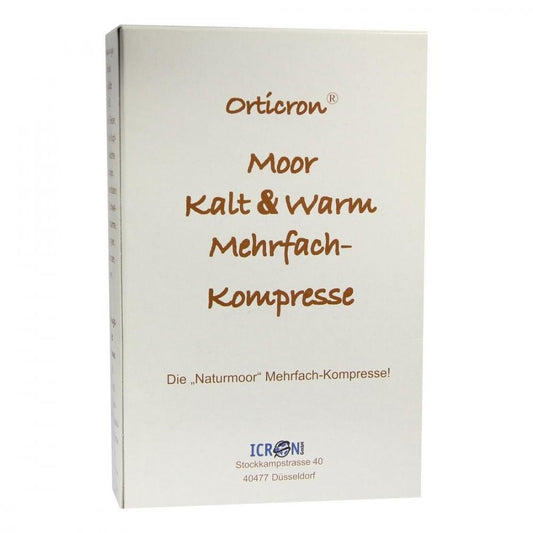 Das Produktfoto zeigt Moor Kalt+Warm Mehrfachkompr.Orticron 12x29 Cm (1 stk) PZN 02749216