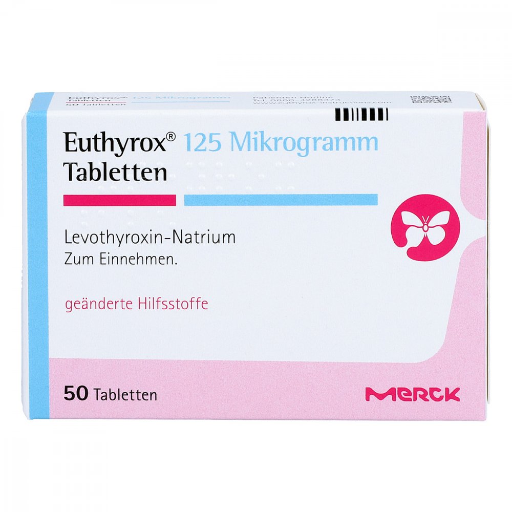 Euthyrox 125 Mikrogramm Tabletten (50 stk)