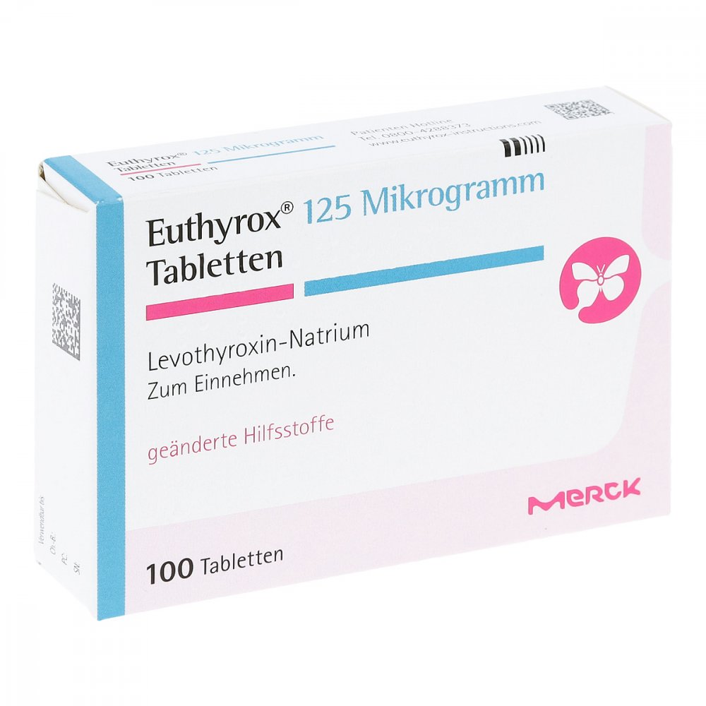 Euthyrox 125 Mikrogramm Tabletten (100 stk)