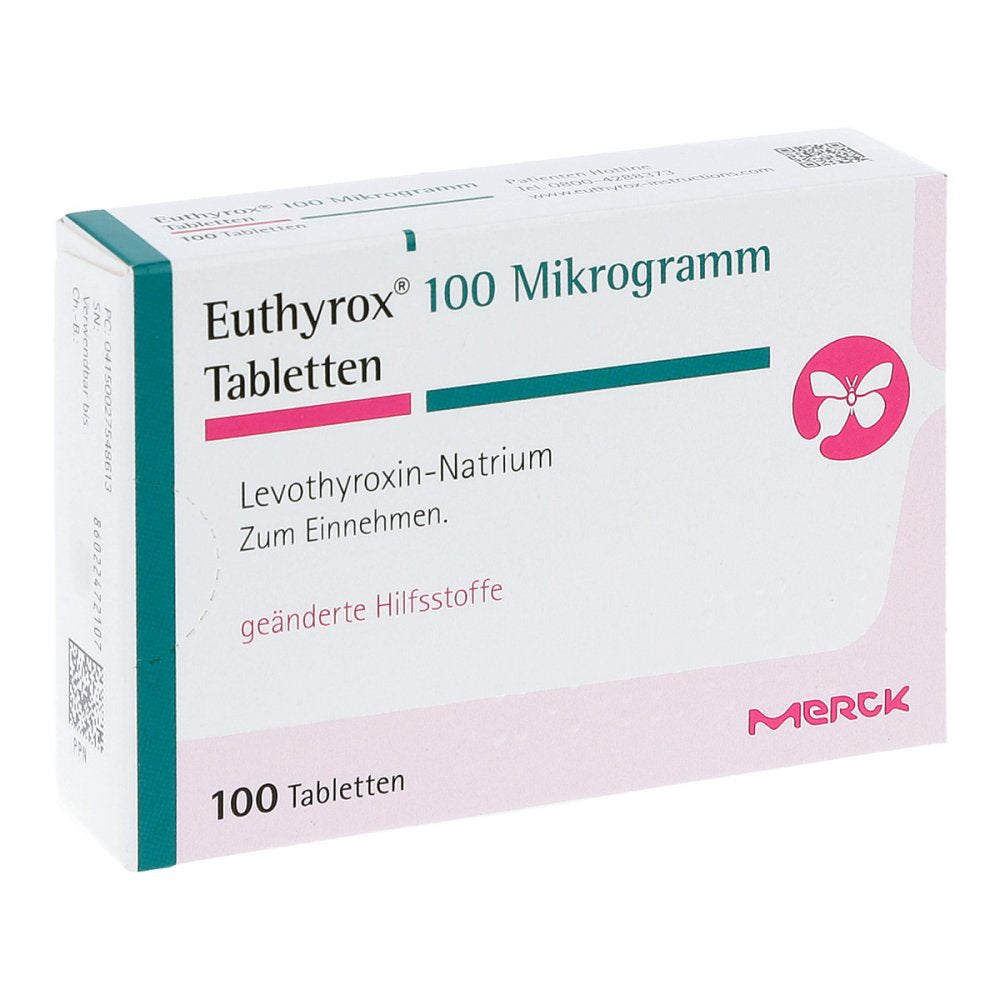 Euthyrox 100 Mikrogramm Tabletten (100 stk)