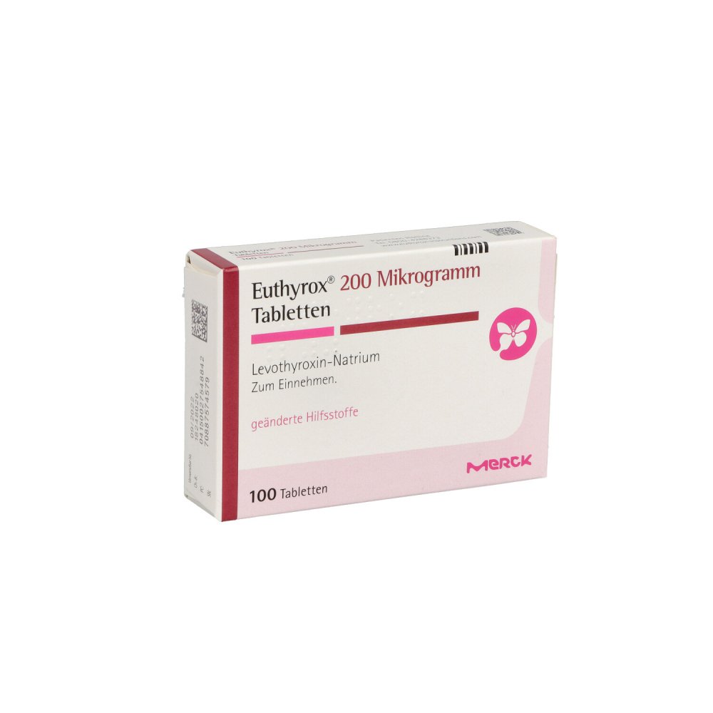 Euthyrox 200 Mikrogramm Tabletten (100 stk)