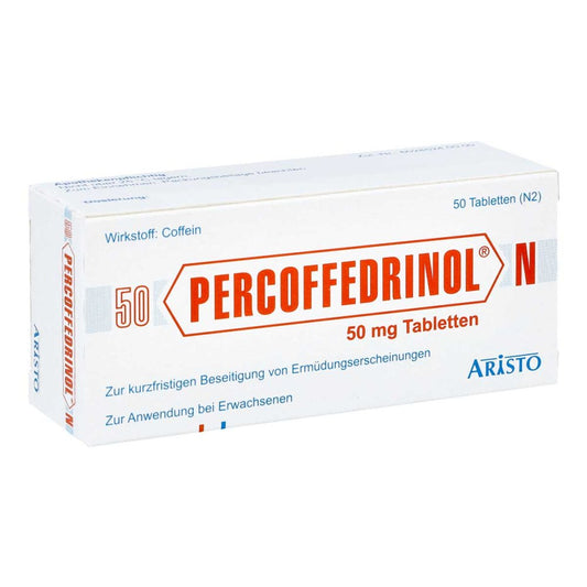 Percoffedrinol N 50 Mg Tabletten (50 stk)