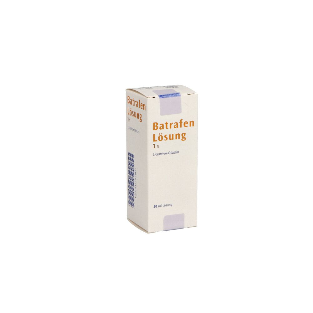 Das Produktfoto zeigt Batrafen Lösung (20 ml) PZN 02757807