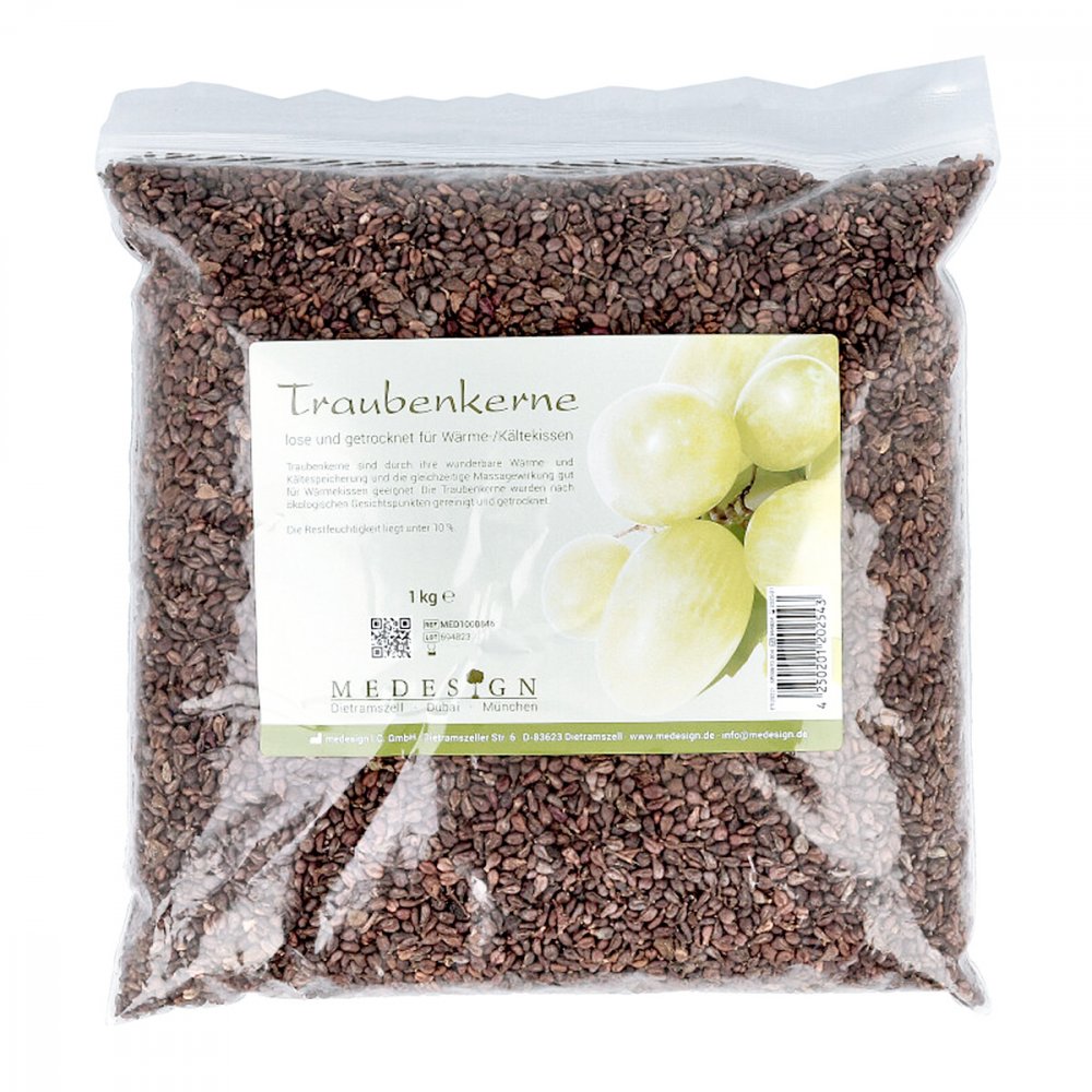 Das Produktfoto zeigt Traubenkerne Lose (1 kg) PZN 02761401