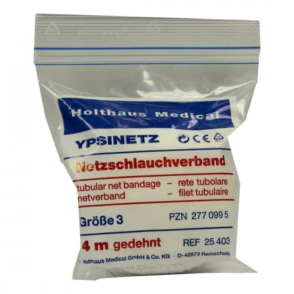 Netzschlauchverband Ypsinetz Gr.3 4 M Weiß (1 stk)