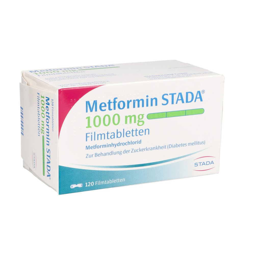 Metformin Stada 1000 Mg Filmtabletten (120 stk)