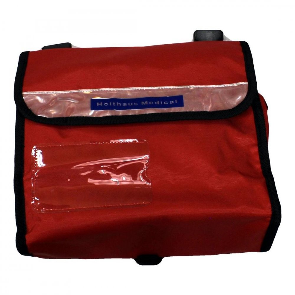Das Produktfoto zeigt Sanitätstasche Rot Leer (1 stk) PZN 02785436