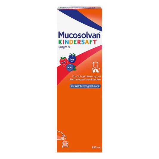 Mucosolvan Kindersaft 30 Mg/5 Ml (250 ml)