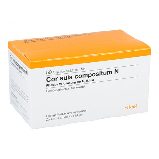 Das Produktfoto zeigt Cor Suis Compositum N Ampullen (50 stk) PZN 02814043